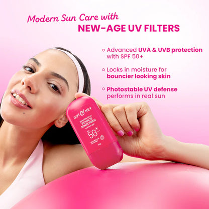 Dragon Fruit Bounce Gel Sunscreen SPF 50+ PA++++, With New-Age UV Filters