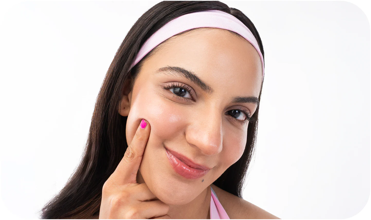 Bouncy sun-protected skin result